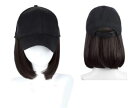 【お買い物マラソン限定!最大5%OFF対象】 【infage】 帽子ウィッグ 帽子 付き ウィッグ キャップ ショート ヘア ボブ ナチュラル ベースボール レディース