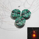 【お買い物マラソン限定!最大5%OFF対象】 LED 電飾 リード線付き 磁気スイッチ 3個セット ボタン電池 (CR927対応) 超小型 ワイヤレス 模型 プラモデル フィギュア ライト 極小 照明