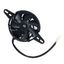 one+lifestyle バイク用電動ラジエーターファン 12V エンデューロ対応 吸い込み式 汎用 冷却ファン 直径120mm