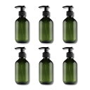 FrugeL シャンプー ボトル 詰め替え 容器 6本セット ディスペンサー 遮光 500ml