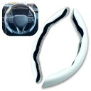 JYFACTORY ハンドルカバー ステアリングカバー 汎用 車 カーボン カスタム 内装 アクセサリー