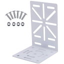 【お買い物マラソン限定!最大5%OFF対象】 ルボナリエ ドームカメラ用 L字型取付金具 壁天井マウント ブラケット