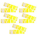 Rimikuru 使い捨て リストバンド vip 500枚 セット 防水 紙 ワンタッチ装着 入場 イベント