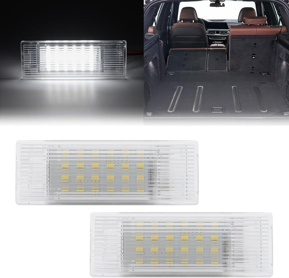 【本日限定！最大5%OFF対象】 hotimp? LED 18発x2 ドア カーテシランプ BMW 互換品 1シリーズ F20 F21 3シリーズ F30 F31 F34 F32 5シリーズ F10 F11 F07 7シリーズ F01 F02 F03 BMW 球切れ警告キャンセラー内蔵