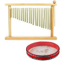 SALUDABLE オーシャンドラム 25cm ウィンドチャイム 20音 楽器 波の音 効果音 知育