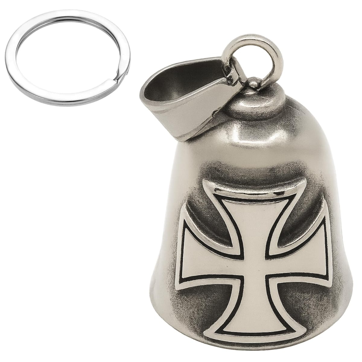 [Sunday Skull Club] ハーレーダビッドソン等カスタムバイクにお乗りの方に ガーディアンベル チョッパーカスタム シンプルデザイン 交通安全 お守り 熊 魔除け 猫犬ペット 鈴