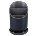 【本日限定!最大5%OFF対象】 RYOHIN Lab.(良品ラボ) 箸立て 水切り スリム プラスチック 洗いやすい カトラリースタンド キッチン収納 多機能ラック 1個