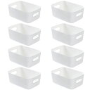 RYOHIN Lab.(良品ラボ) 収納ボックス 小物 角がない やわらかい プラスチック ポリエチレンケース 家具を傷つけにくい 取手付き カラーボックス 整...