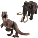 UTST ティラノサウルス フィギュア マンモス フィギュア 恐竜 おもちゃ きょうりゅう 6+