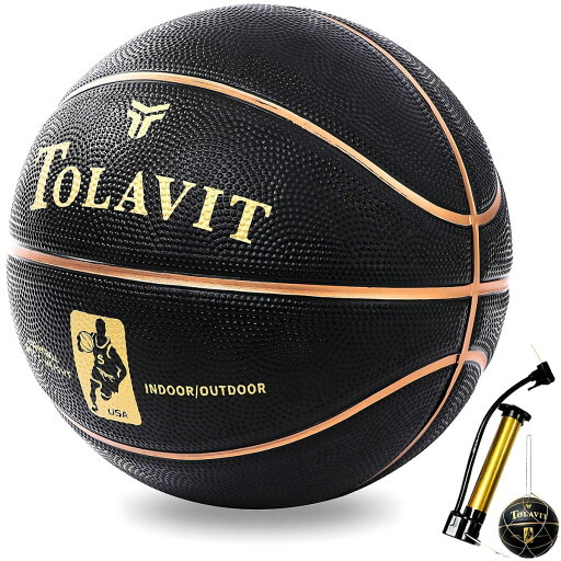 TOLAVIT「初心者でも安心!高反発&指にかかる深溝ライン – グリップ力 のバスケットボール」室内外対応 5号 7号 ボール入れ 空気入れ 付き basketball バスケ 練習 トレーニング TOLAVIT「初心者でも安心!高反発&指にかかる深溝ライン – グリップ力 のバスケットボール」室内外対応 5号 7号 ボール入れ 空気入れ 付き basketball バスケ 練習 トレーニング