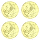 【本日限定!最大5%OFF対象】 Hapifam 金貨 コイン 日本金貨 レプリカ 鳳凰 菊花紋章 コレクション 飾り 菊御紋 ゴールドコイン メダル ゴールド...