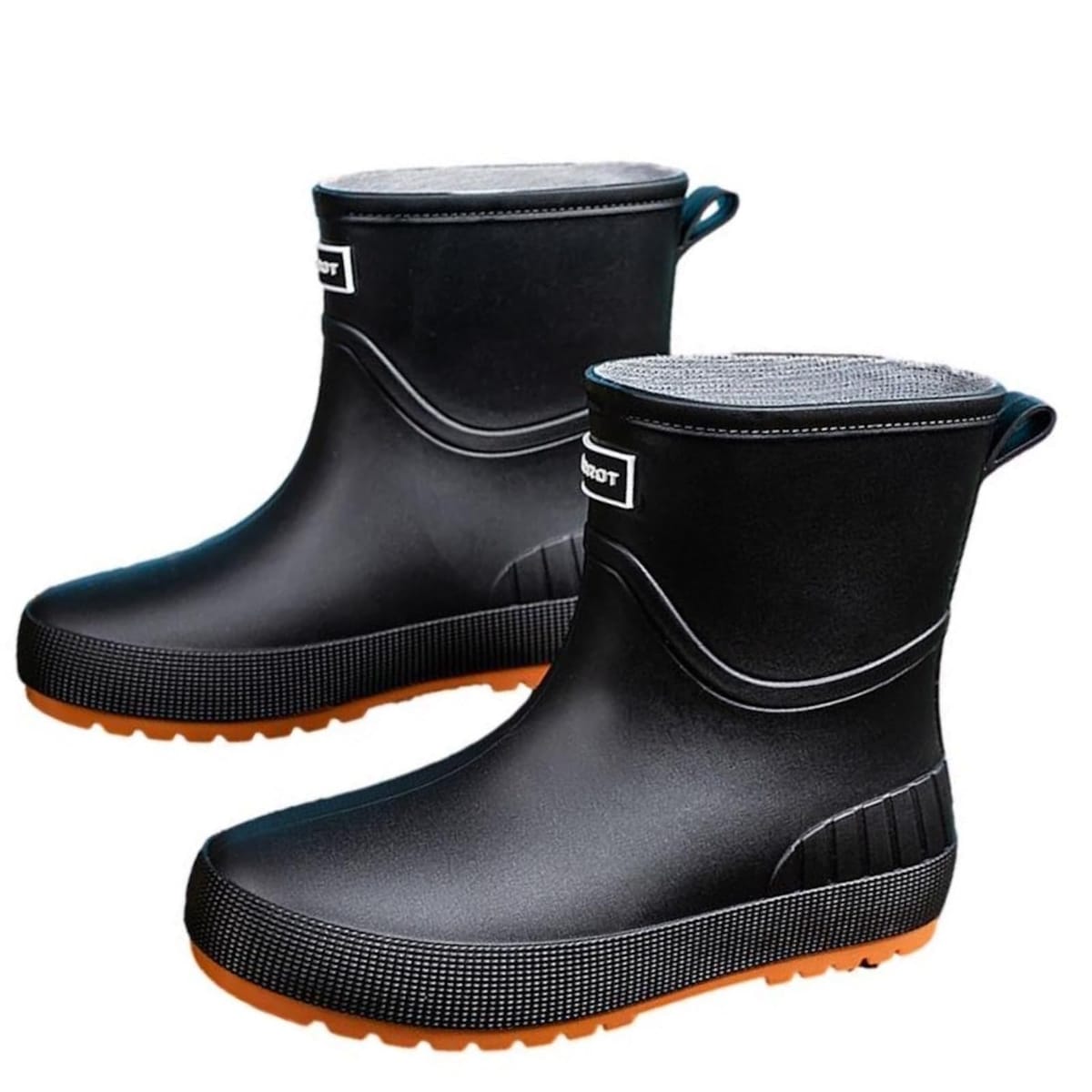 [ReiLuana] レインブーツ レディース ショート丈 長靴 防水 通勤 通学 雨靴 滑り止め 軽量 ガーデニング