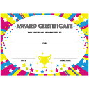 【お買い物マラソン限定!最大5%OFF対象】 LearnEASY 英語の賞状 表彰状 award certificate カード 英語の文例付き QRコード 表彰状 子ども キッズ 大容量
