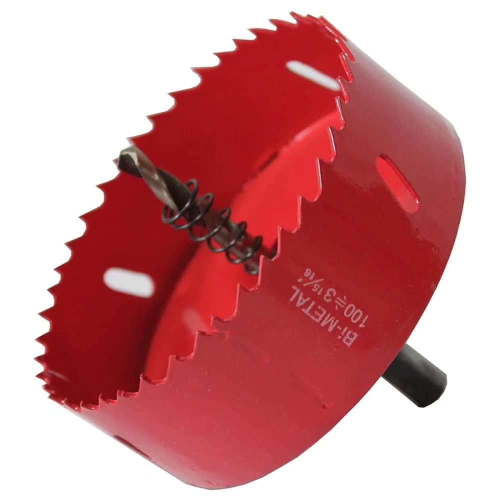 PANIFREEX HSS バイメタル ホールソー 大型 ドリル ビット 穴あけ 100ミリ