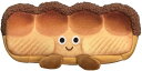 ペンケース 筆箱 食パン トースト ペンポーチ かわいい 文房具ケース ふわふわ 小物入れ 文房具 ファスナーポーチ (20cm✕8cm✕2cm) (type_B)(3)