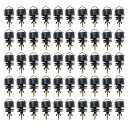 【お買い物マラソン限定!最大5%OFF対象】 電気柵 Rガイシ 電柵支柱用 径 16mm~25mm対応 ポール 資材 牧柵 電牧 樹脂碍子 がいし 害獣避け 侵入防止 防護柵
