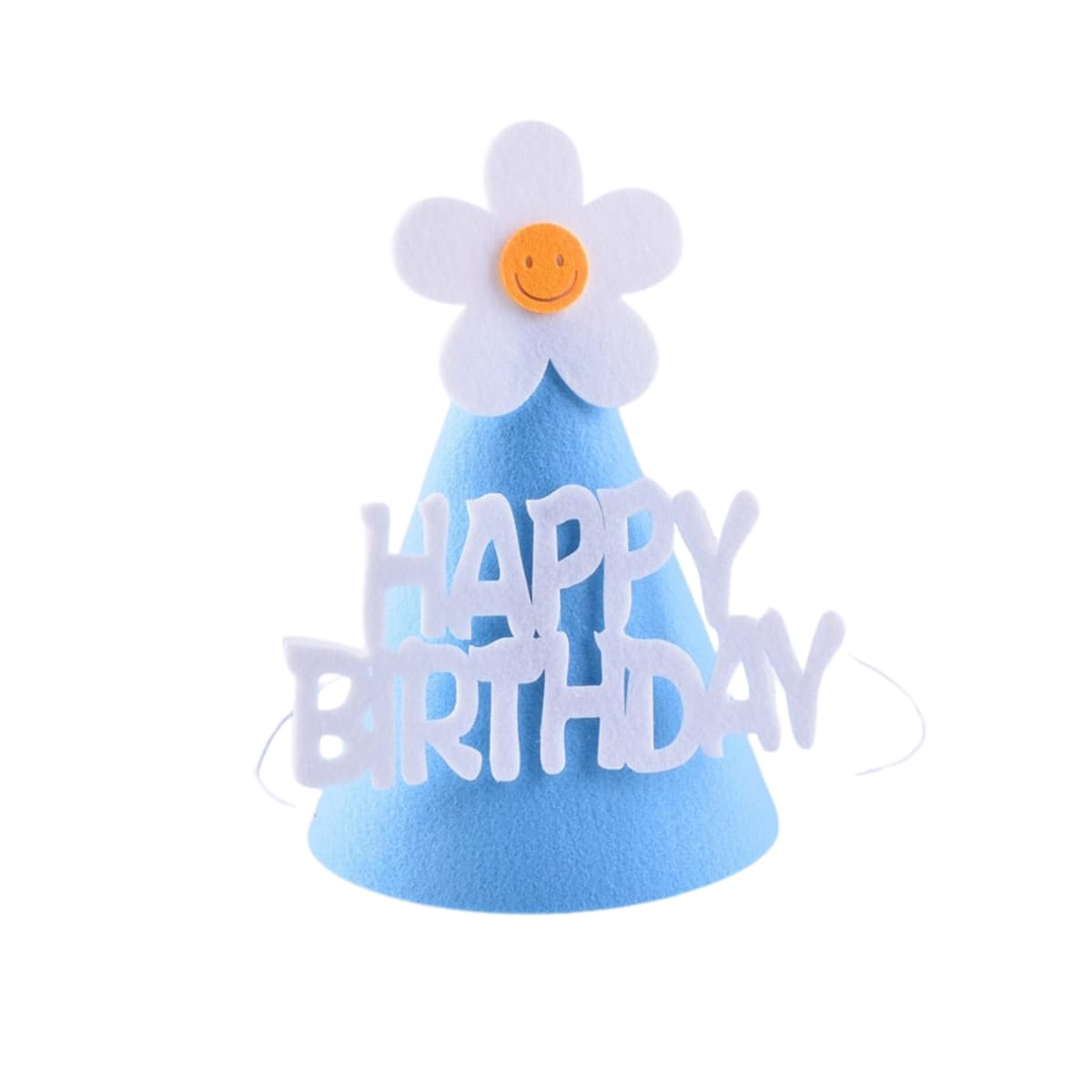 [Sunny Glow] ハッピーバースデー 誕生日 飾り付け 赤ちゃん 帽子 パーティー ハット 装飾 シンプル ナ..