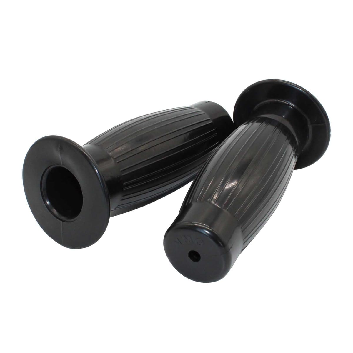 【お買い物マラソン限定！最大5%OFF対象】 Funriche バイク ハンドル グリップ 樽型 22.2mm オートバイ レトロ クラシック ハンドルグリップ 汎用タル型 左右セット