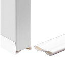 Alpha Depot 隙間テープ ドア下用 ホワイト すきま風防止 防音 防虫 断熱 冷暖房効率アップ 洗えるPVC素材 96cm ドア隙間対策 白