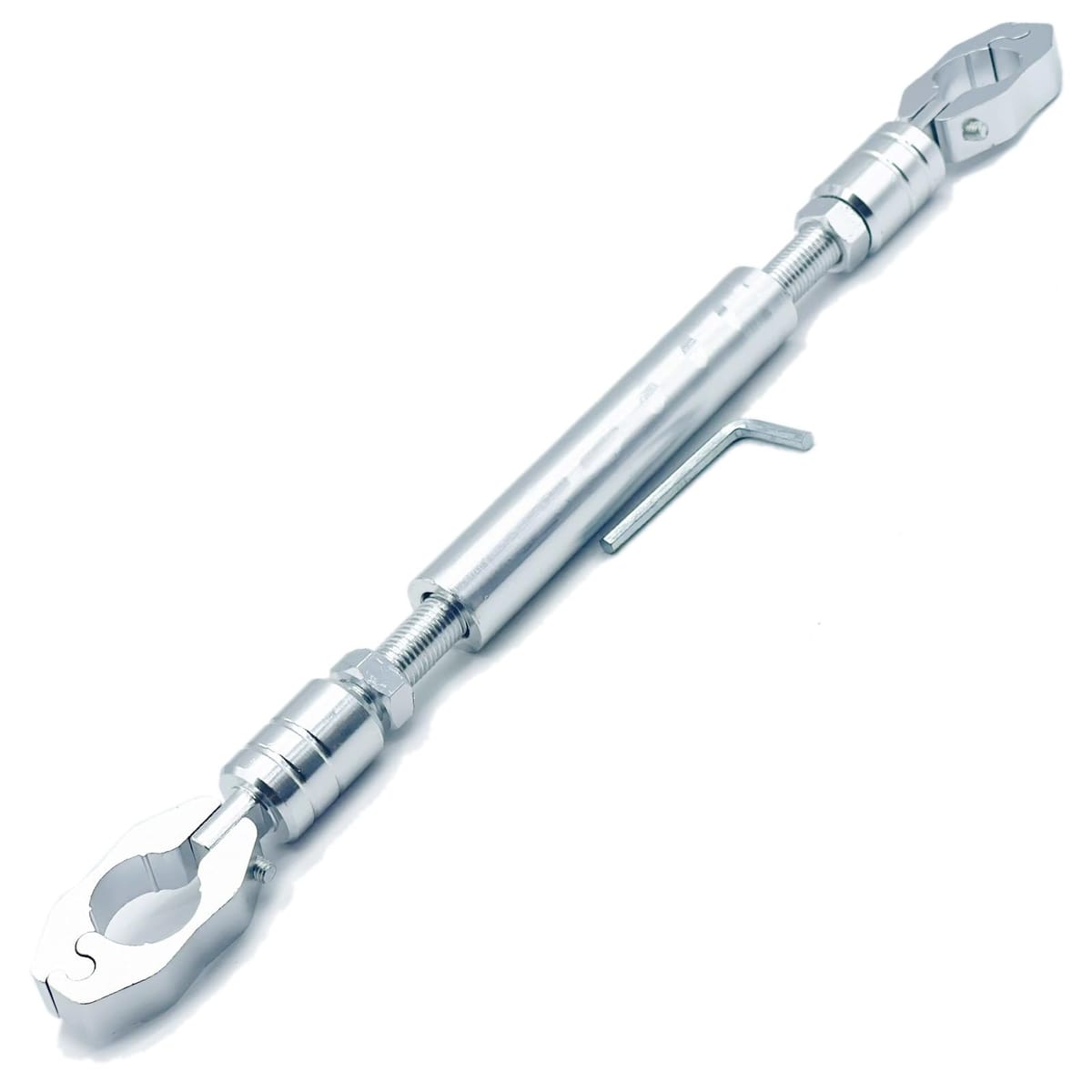 LEXOR ハンドルブレース バイク 用 φ22mm ハンドルバー バランス クロスバー スタビライザー ぶれ防止 転倒対策 振動軽減 カスタマイズ 汎用