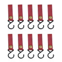 【本日限定!最大5%OFF対象】 TK.Felly キャンプ用ハンガーフック 10個セット アウトドア フック ハンギングフック ランタン 吊り下げ