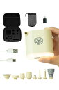 【お買い物マラソン限定!最大5%OFF対象】 Afora ノブレスポンプ エアーポンプ 電動 空気入れ 空気抜き 1360mAh USB 充電式 日本語説明書 専用ケース付き