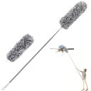RYOHIN Lab.(良品ラボ) ホコリ取り 掃除 はたき 洗える 長い ハンディモップ 2.8m 伸縮可能 高い所
