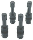【本日限定!最大5%OFF対象】 HTharros エアーバルブ 汎用 車 バイク タイヤ チューブレス ロング シルバー アルミ 11.5mm リム Rays...