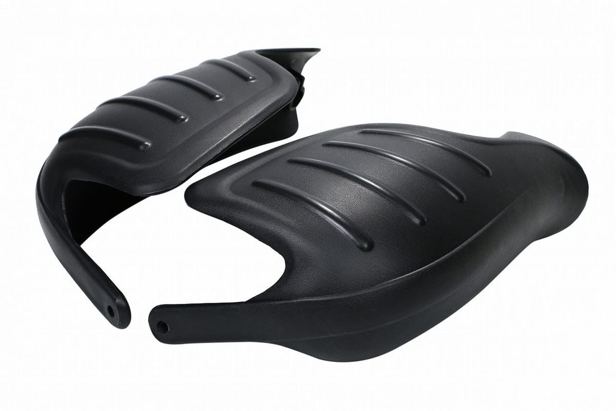 【本日最終日！最大5%OFF対象】 r_planning 汎用 バイク ナックル ガード ハンドル ガード カバー 左右 セット 黒