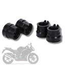 Partools インテークマニホールドセット CB400SF CBR250 MC14 MC17 MC19 MC22 互換 インシュレーター 4個入り