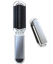 【本日限定!最大5%OFF対象】 【UQ商事】ヘアブラシ レディース 折りたたみ スカルプブラシ ミラー付き ハンディブラシ 携帯ブラシ 頭皮マッサージ スカル...