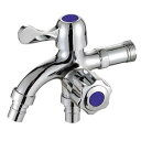 【本日限定!最大5%OFF対象】 PLEAVIT 水道 蛇口 分岐 二股 二口 双口 ワンタッチ 洗濯機 水栓 屋外 切り替え 継手