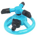 【お買い物マラソン限定!最大5%OFF対象】 Morisho 芝生 散水 スプリンクラー 360度 自動 回転 広範囲 ノズル 角度調整 ガーデン 花 水遊び ...