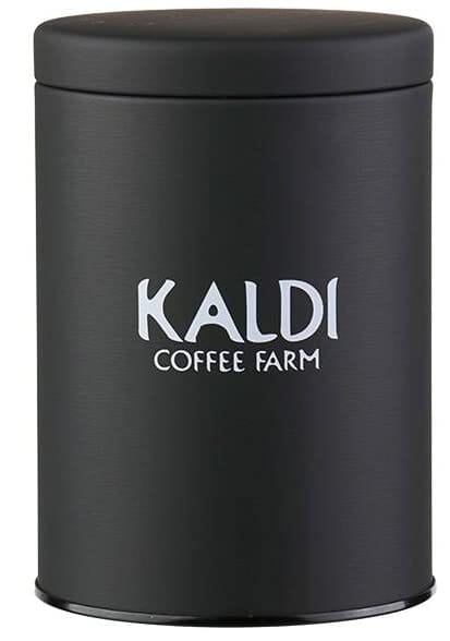 カルディオリジナル キャニスター缶 ブラック 1個のサムネイル