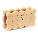 【本日限定!最大5%OFF対象】 ideamall 筆箱 ペンケース ぬいぐるみ かわいい 筆入れおもしろ 大容量 ビスケット