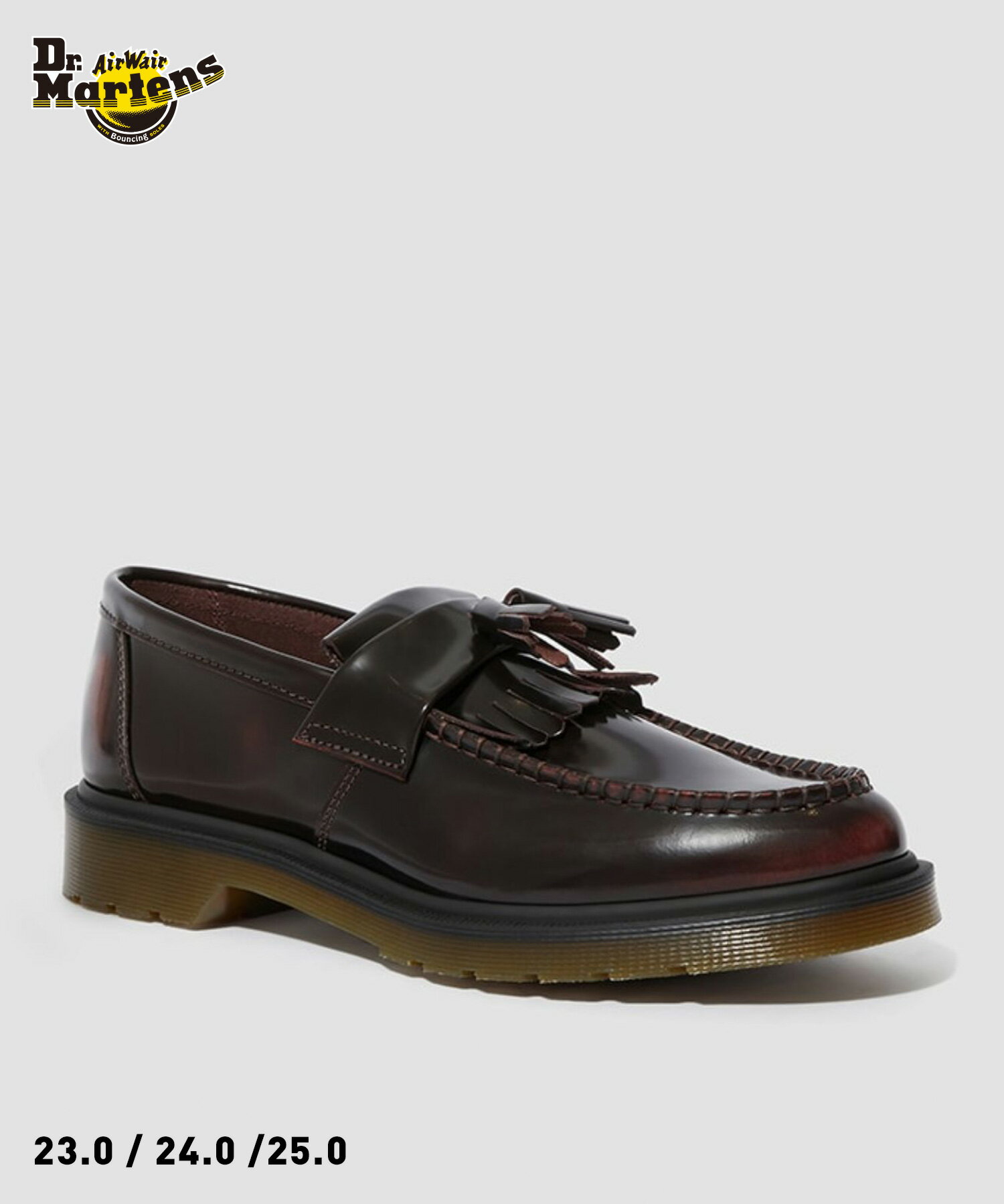 Dr.Martens Adrian(14573601)【ドクターマーチン エイドリアン】国内正規品 レディース ウィメンズ タッセル ローファー 革靴 フットウェア シューズ 靴 モード カジュアル シンプル ロック ビンテージ風 クラシカル オールシーズン ブラウン 23cm/24cm/25cm