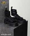 Dr.Martens Ricki Gladiator(30577001)【ドクターマーチン リッキー グラディエーター】国内正規品 レディース サンダル 靴 フットウェア シューズ 厚底 モード カジュアル シンプル ロック オールシーズン ブラック 22~24cm