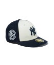 NEW ERA LP5950 NEYYAN 2TONE SP NVY(14109460)国内正規品 ユニセックス ヘッドウェア キャップ 帽子 ベースボール MLB 野球 シンプル ストリート スポーティー カジュアル サイドパッチ ネイビー 新作