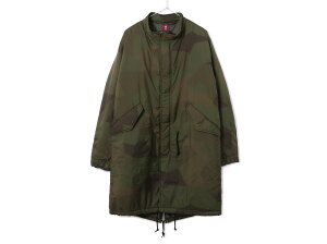 【ラスト1点 Lサイズ】ALPHA INDUSTRIES M-65 COAT PRIMALOFT(TA1410)【アルファインダストリーズ M65 コート プリマロフト】メンズ アウター ジャケット 秋冬 ミリタリー カモ柄 迷彩 モッズコート【ストアレビュー記載でソックスプレゼント対象品】