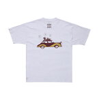 【ラスト1点Sサイズ】City Country City COTTON T-SHIRT_1014(CCC-235T005)【シティーカントリーシティー コットンTシャツ 】正規品 メンズ トップス 半袖 シンプル ストリート スポーティー S/M/L/XL ホワイト/ブラック 23SS 人気ブランド