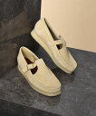 クラークス Clarks Wallabee T Bar Maple Suede(26175665)【クラークス ワラビーTバー メープルスエード】国内正規品 レディース ウィメンズ シューズ サンダル フットウェア 靴 ストリート カジュアル シンプル ナチュラル 23cm~24.5cm ベージュ 24SS 新作