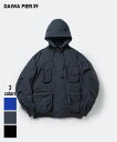 DAIWA PIER39 TECH FISHING N-2B JACKET(BJ-21024)【ダイワピア39 テックフィッシング N-2B ジャケット】国内正規品 メンズ ジャケット アウター アウトドア ストリート ミリタリー シワ加工 撥水加工 ブラック ブルー チャコールグレー