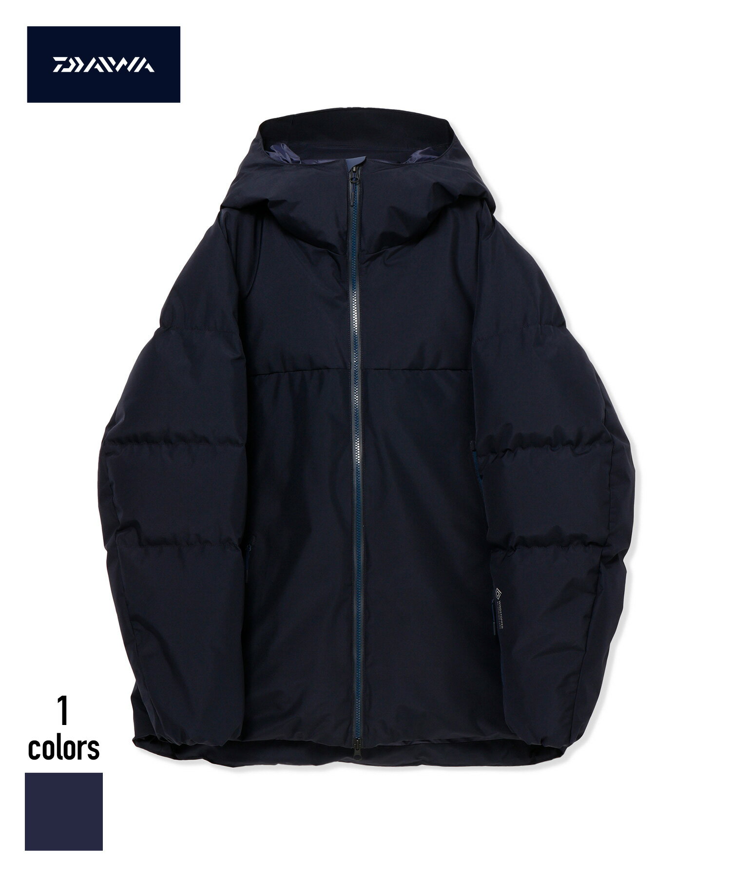 楽天FIGURE40％OFF DAIWA LIFE STYLE DOWN PARKA GORE-TEX（DW-092-1123WEX）【ダイワライフスタイル ダウンパーカーパーゴアテックス】正規取扱品 メンズ アウター ジャケット シンプル カジュアル ストリート アウトドア スポーツ 人気ブランド ネイビー 23FW AW 秋冬 M~XL