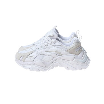 FILA INTERATION LIGHT(USS21088-100)【フィラ イントレーションライト】国内正規品 メンズ レディース ユニセックス シューズ フットウェア 白スニーカー 靴 厚底 ダッドシューズ ストリート カジュアル 原宿 ファッション ボリューム感