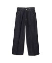 MARKAWARE KIMONO DENIM PLEATED WIDE DENIM(A24A-02PT02C)【マーカウェア スキモノデニム プレーテッドワイドデニム】正規品 メンズ ..