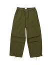 marka AGGRESSOR PANTS(M24A-05PT01C)正規品 メンズ パンツ ボトムス フィールドパンツ ミリタリー カジュアル シンプル ストリート ワイドシルエット オーガニックコットン トレンド 人気ブランド オリーブ 24SS 新作