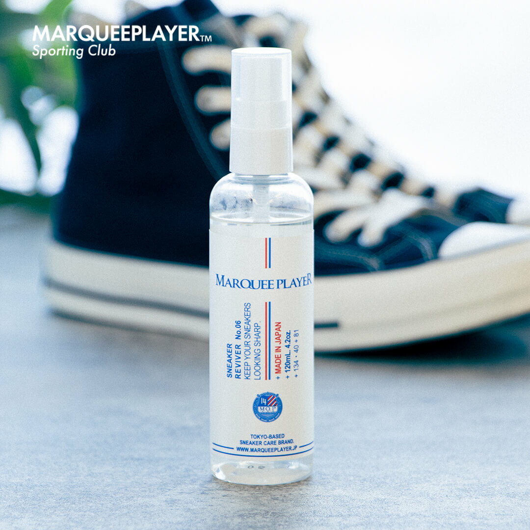 MARQUEE PLAYER SNEAKER REVIVER No.06 120ml(MP004)【マーキープレイヤー】【シューケア】【スニーカーケア】【汚れ落とし】【日本製】 ギフトラッピングOK