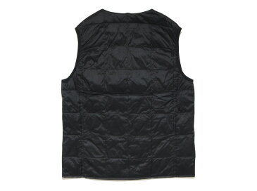 TAION WOMENS V NECK BUTTON DOWN VEST(TAION-W001)【タイオン Vネック ボタンダウンベスト】【レディース】【トップス】【アウター】【ベスト】【カジュアル】【ストアレビュー記載でソックスプレゼント対象品】