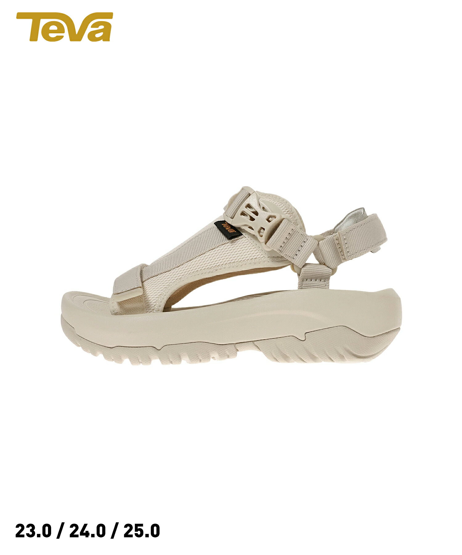 Teva HURRICANE AMPSOLE VOLT(1155030-BIR)【テバ ハリケーン アンプソール ボルト】国内正規品 レディース ウィメンズ サンダル フットウェア シンプル ストリート カジュアル スポーティー アウトドア ベージュ バーチ BIRCH 25年春夏新作のサムネイル