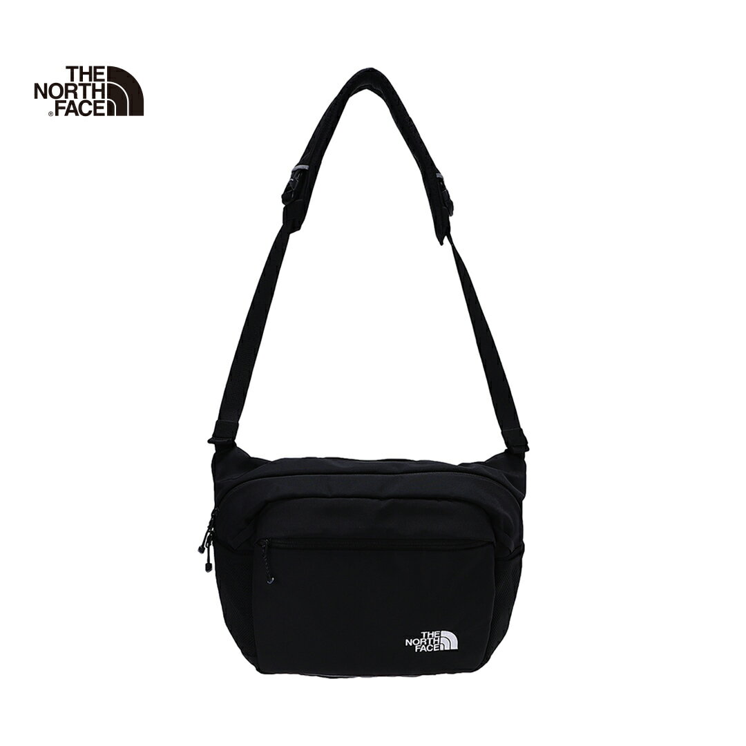 THE NORTH FACE Baby Sling Bag(NMB82250)23SS 国内正規品 カバン バッグ 育児 子育て キッズ 抱っこ紐 ベビー ショルダーバッグ ロック機能 カジュアル ワンサイズ ブラック/グリーン ギフト対応可